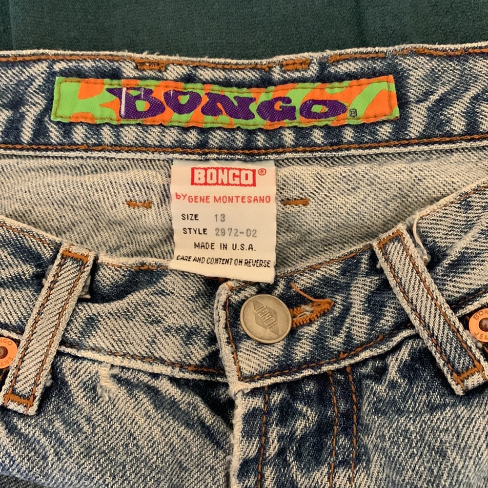 Vintage Bongo Light Wash Denim Jeans